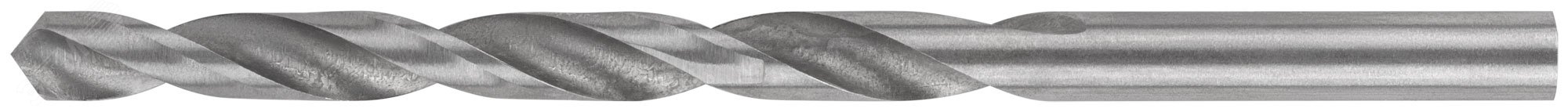 Изображение товара Сверло по металлу MOS 5 мм 86 мм HSS с углом 118 градусов в блистере