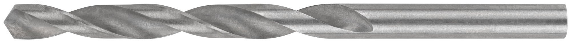 Изображение товара Сверло по металлу HSS 6,5 мм 101 мм длина MOS быстрый рез