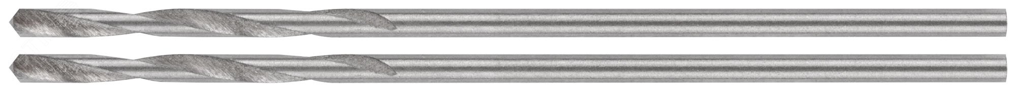 Изображение товара Сверла по металлу HSS шлифованные в блистере 1,0X34 мм профессиональные