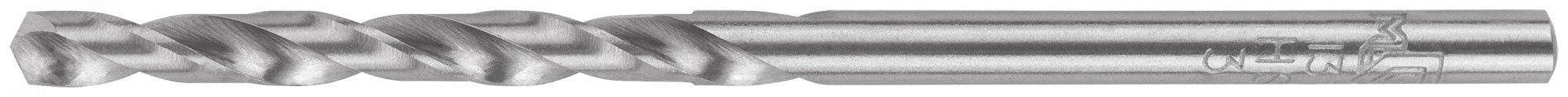 Изображение товара Сверло по металлу HSS шлифованное 3,2X65 мм для профессионалов и домашнего использования