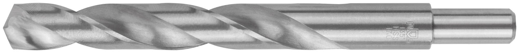 Изображение товара Сверло по металлу HSS шлифованное 17 мм 125 мм для точных сверлений