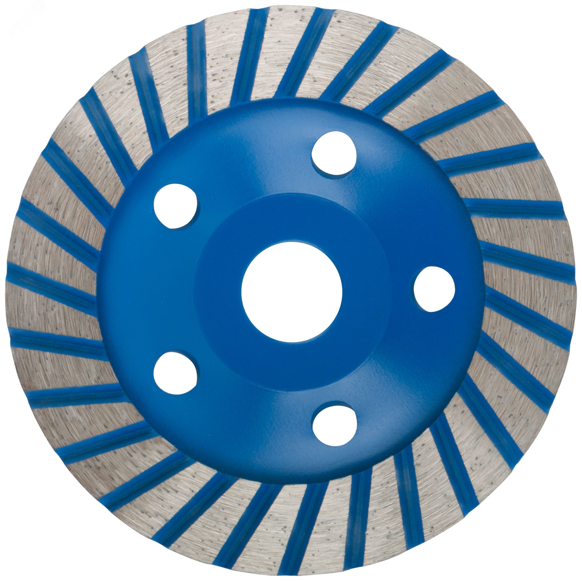Изображение товара Диск алмазный шлифовальный, посадочный диаметр 22.2 мм, ''Турбо'' широкие сегменты 125 мм (шт)