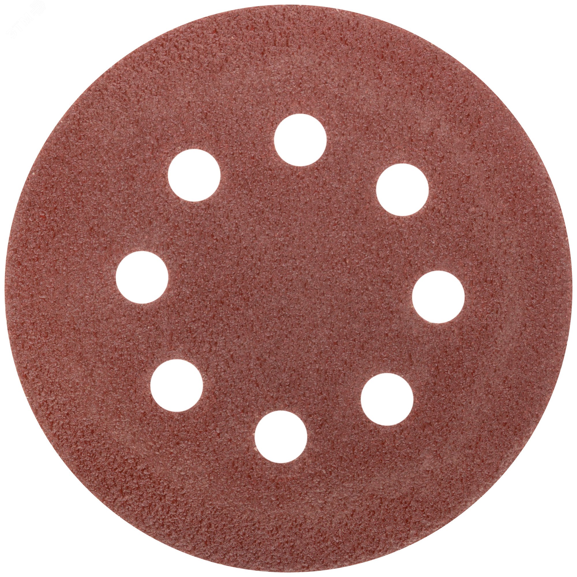 Изображение товара Круг шлифовальный MOS 39832М 125 мм 40 зернистость 8 отверстий