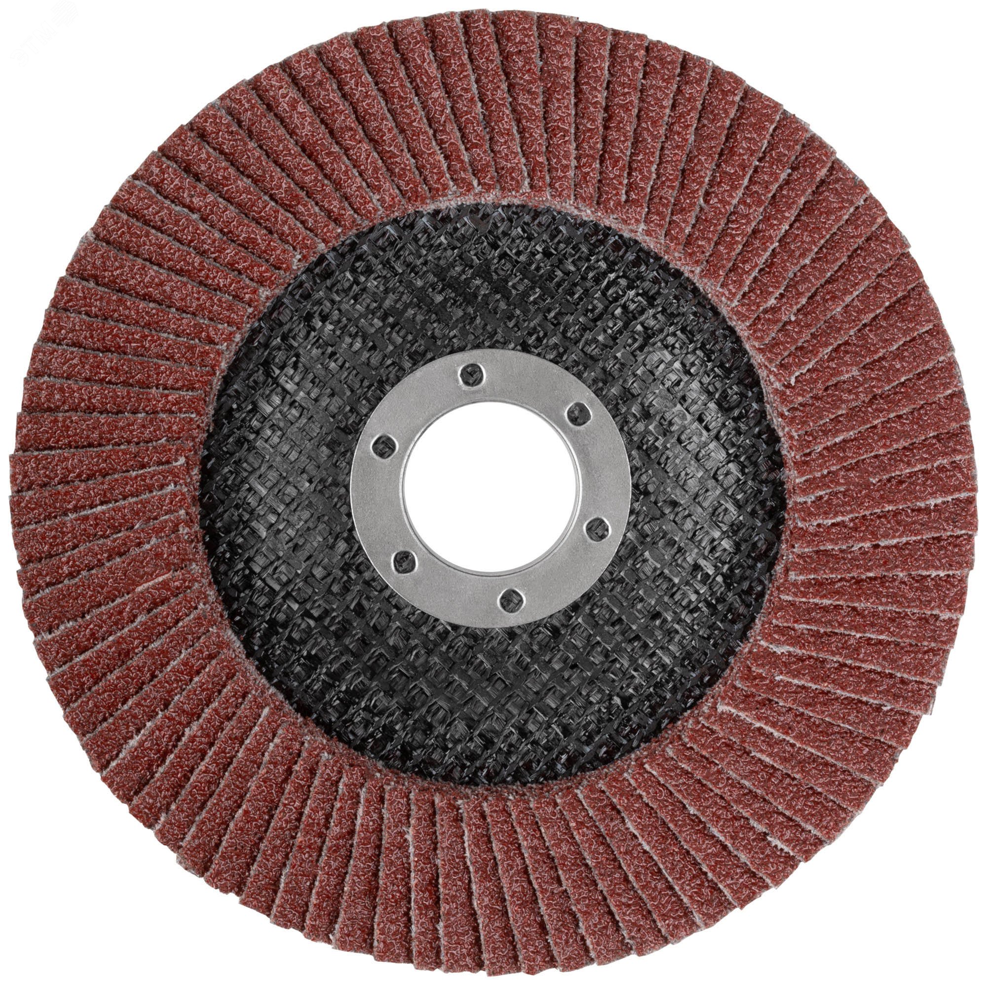 Изображение товара Круг лепестковый торцевой плоский 125 мм P 60 MOS для шлифовки и снятия краски