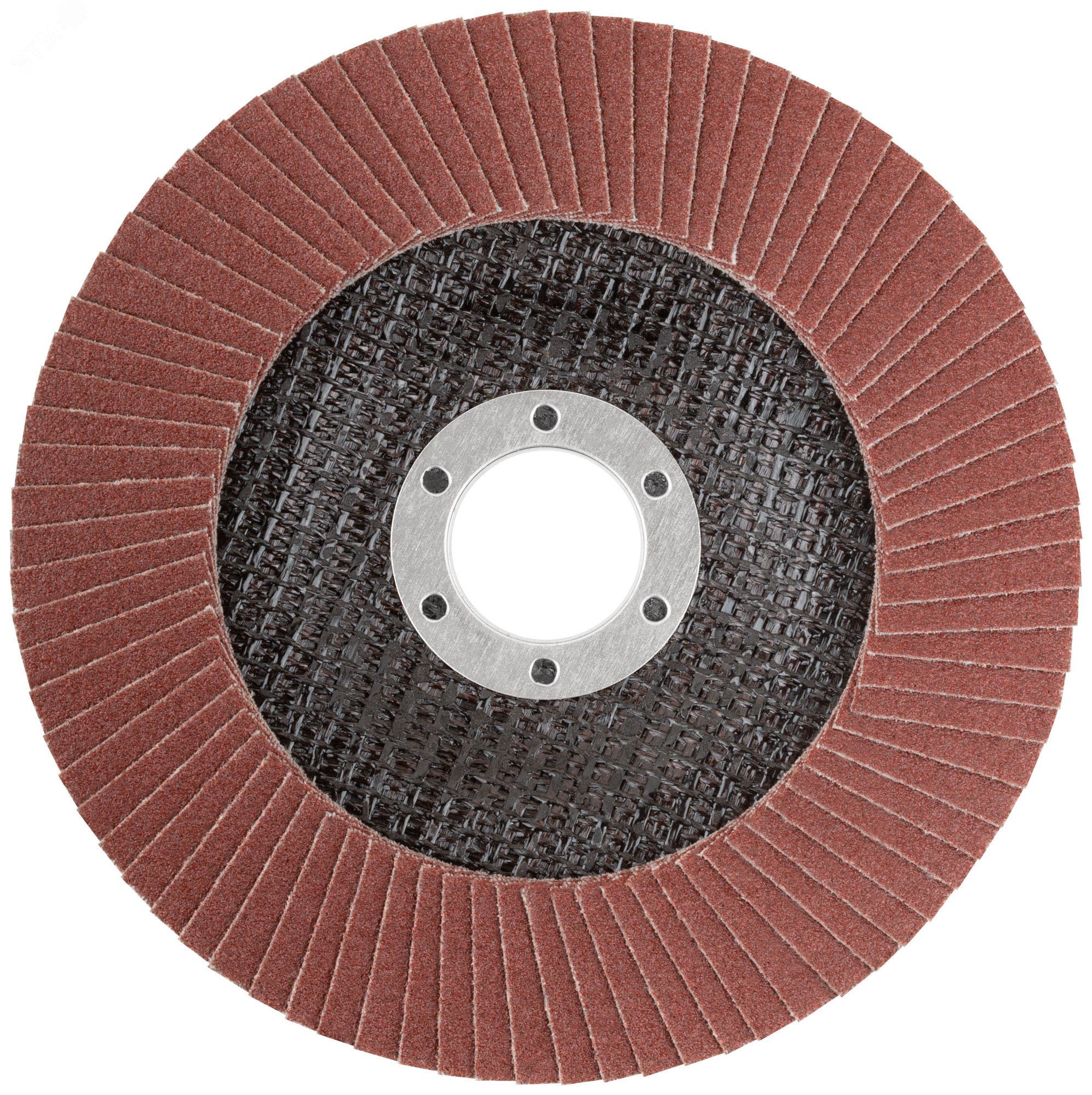 Изображение товара Круг лепестковый торцевой плоский 125 мм P 120 для УШМ универсальный