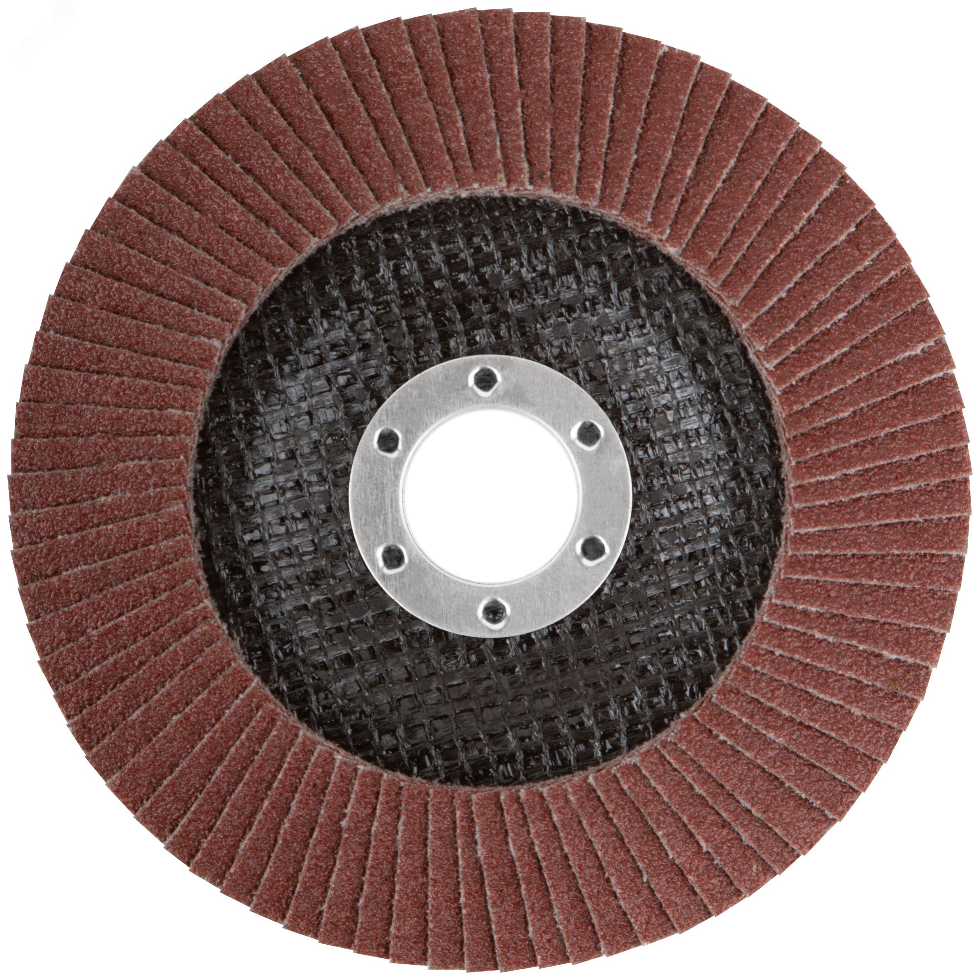 Изображение товара Круг лепестковый торцевой P 80 диаметром 125 мм для УШМ, универсальный