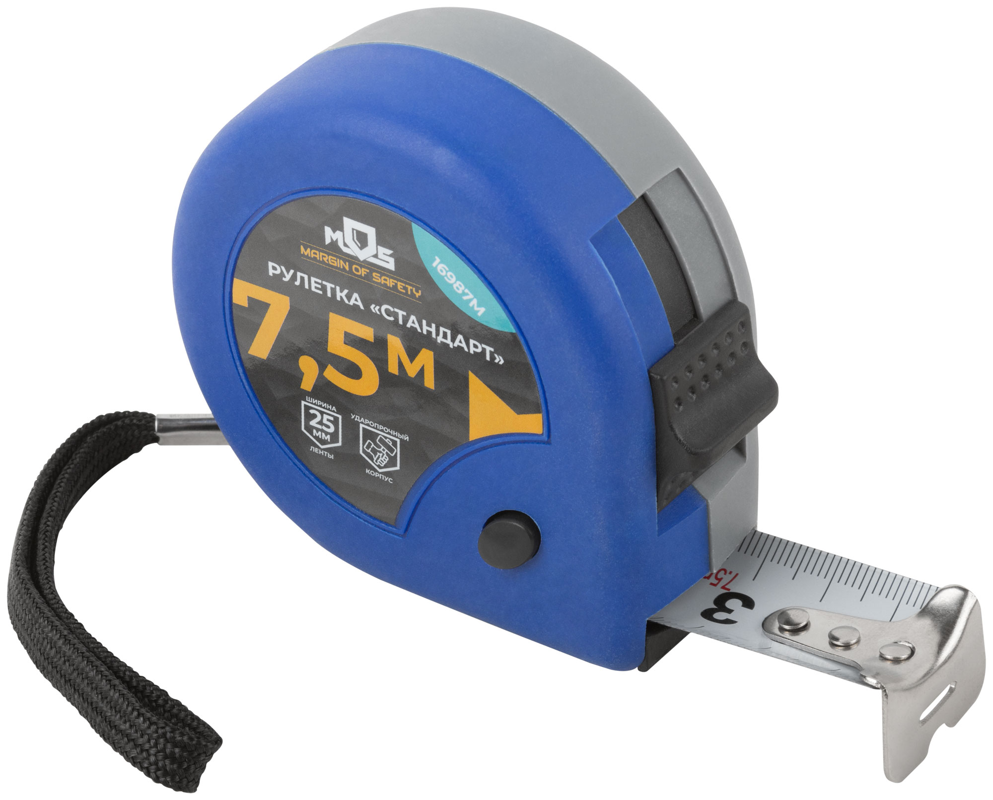 "Рулетка ""Стандарт"" 7,5 м x 25 мм"