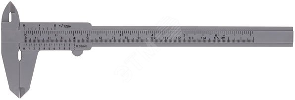 Штангенциркуль пластиковый 150 мм/0.2 мм