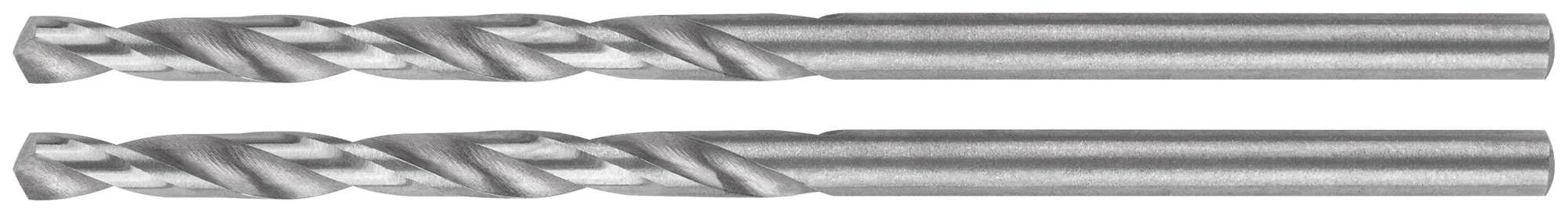 Сверла по металлу HSS шлифованные в блистере, угол заточки 135град, 2,5X57 мм