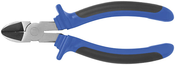 Бокорезы ''Один'' двухцветные обрезиненные ручки, полированная сталь 180 мм