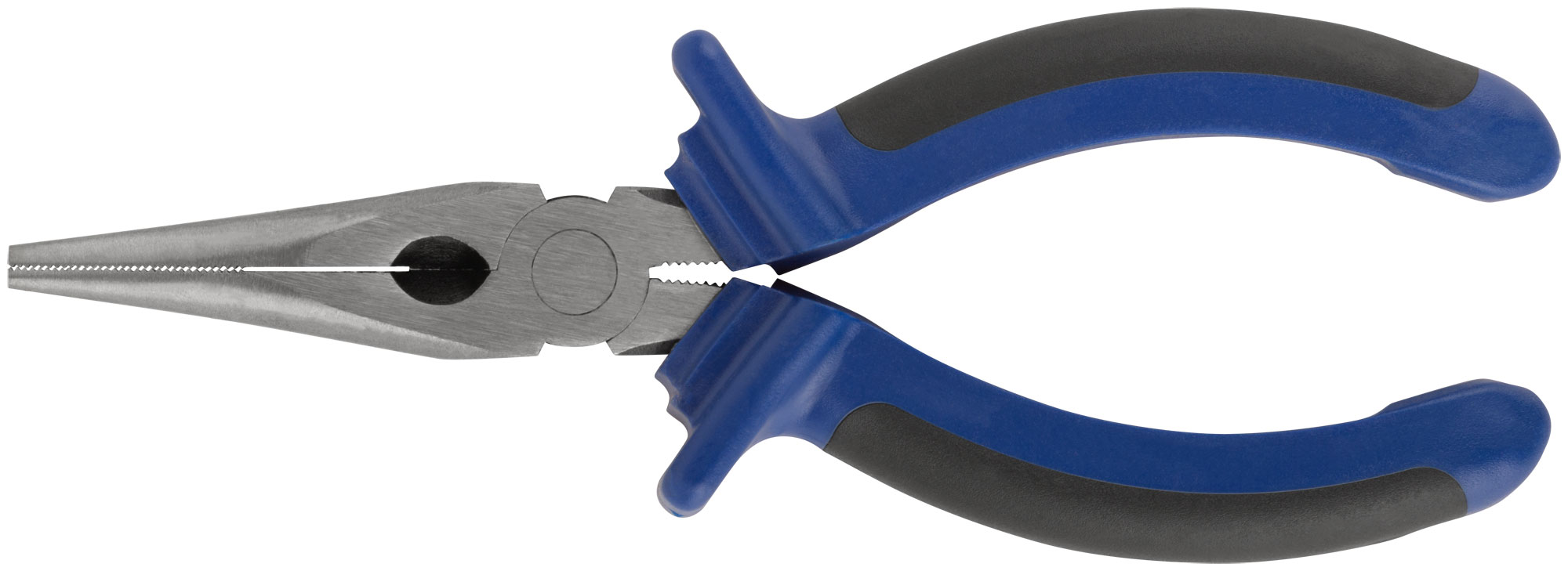 Тонконосы ''Один'' двухцветные обрезиненные ручки, полированная сталь 160 мм