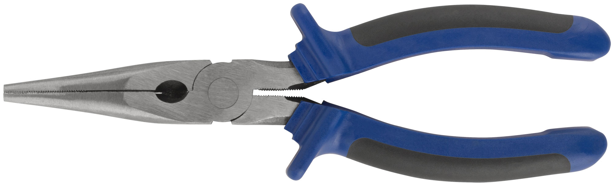 Тонконосы ''Один'' двухцветные обрезиненные ручки, полированная сталь 200 мм