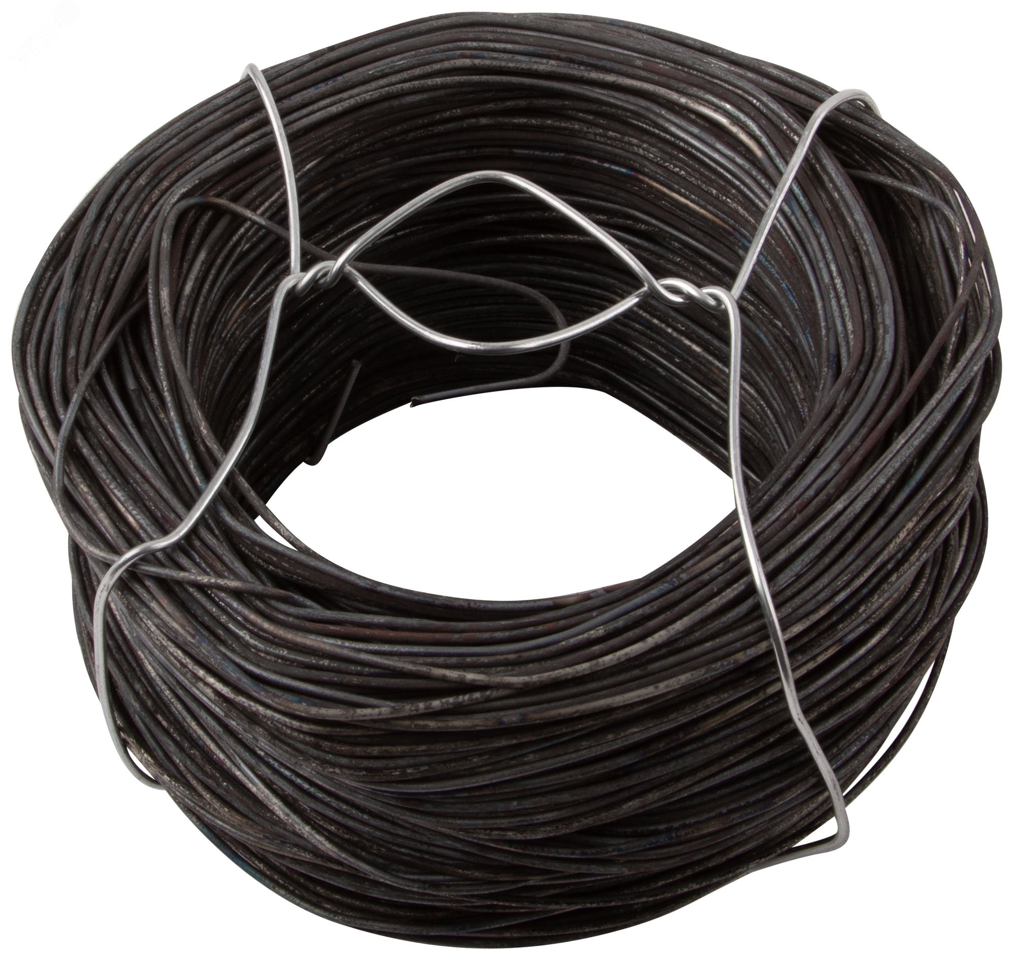 Изображение товара Проволока вязальная черная 0,9 мм x 100 м (шт)