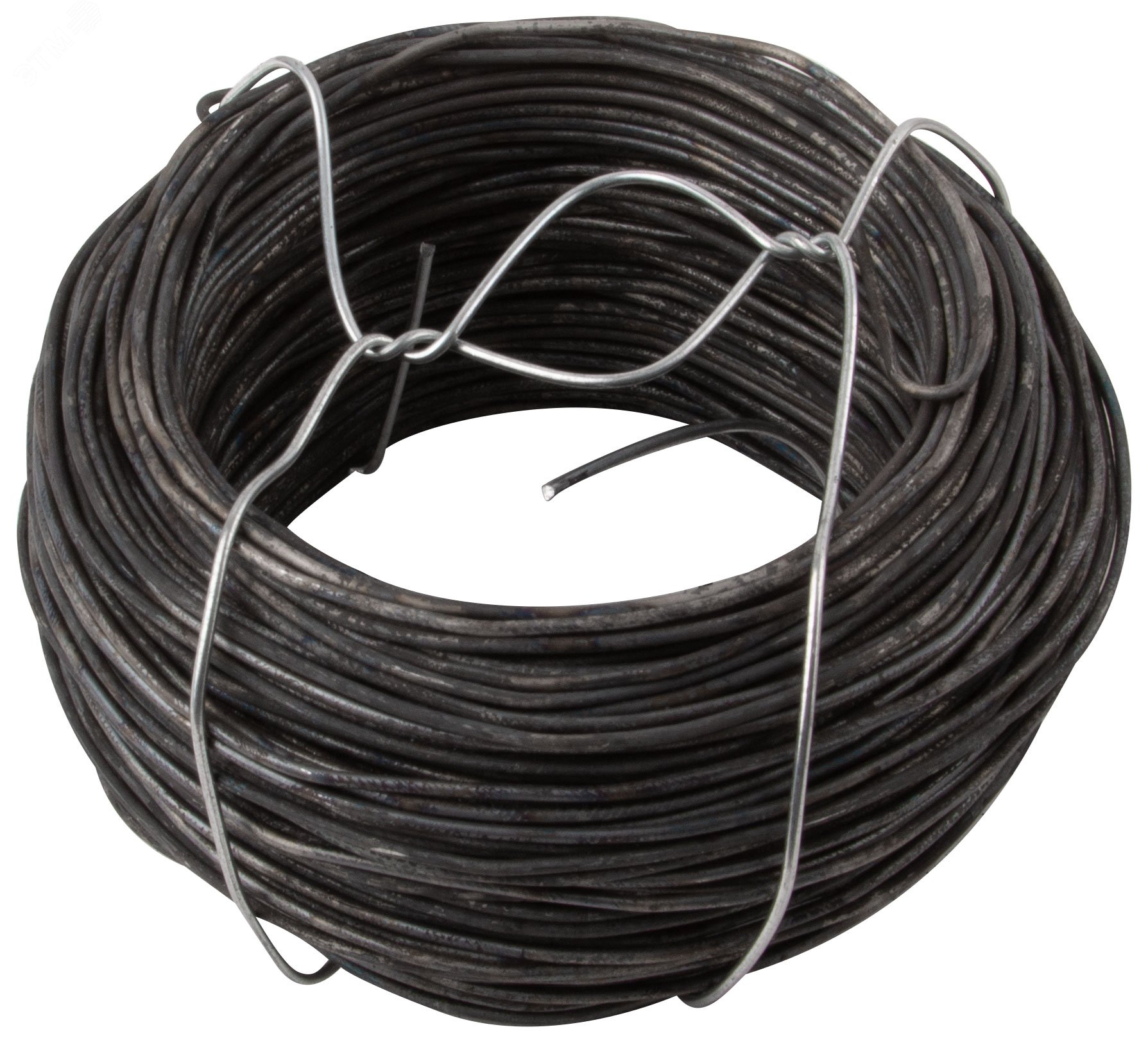 Изображение товара Проволока вязальная черная 1,2 мм x 50 м (шт)