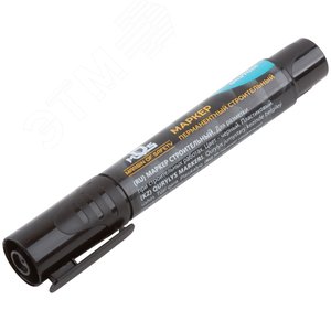 Маркер перманентный строительный, черный - фото 3