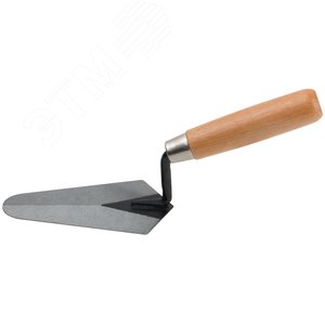 Кельма бетонщика, инструментальная сталь, деревянная ручка 160 мм - фото 2