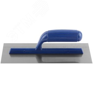 Гладилка стальная, пластиковая ручка 280х130 мм, плоская - фото 4