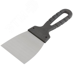 Шпатель, лезвие нержавеющая сталь, пластиковая ручка 80 мм - фото 2