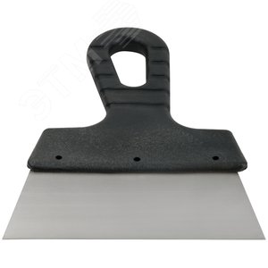 Шпатель, лезвие нержавеющая сталь, пластиковая ручка 150 мм - фото 3