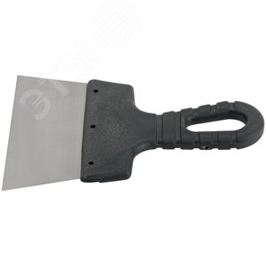 Шпатель, лезвие нержавеющая сталь, пластиковая ручка 150 мм - фото 4