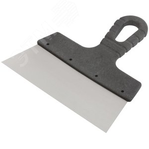 Шпатель, лезвие нержавеющая сталь, пластиковая ручка 200 мм - фото 2