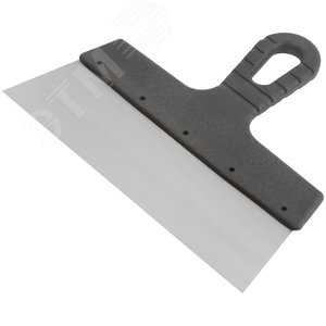 Шпатель, лезвие нержавеющая сталь, пластиковая ручка 250 мм - фото 2