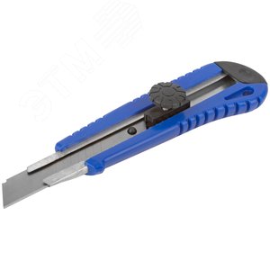 Нож технический пластиковый 18 мм, вращающийся прижим - фото 2