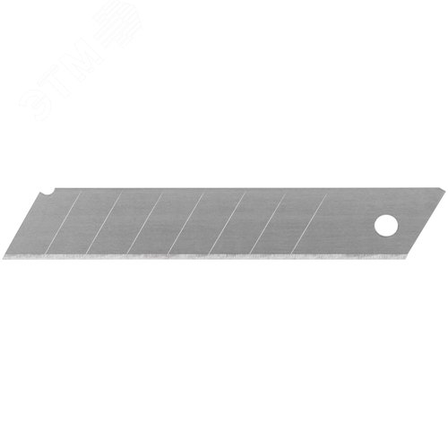 Изображение товара Лезвия для ножа технического 18 мм, 7 сегментов (10 шт) (упак)