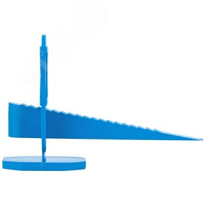 СВП (Система Выравнивания Плитки), Зажимы 40 шт и Клинья 40 шт, набор (синие) - фото 3