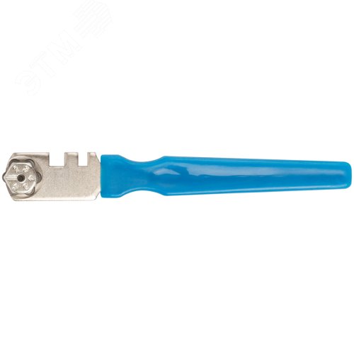 Изображение товара Стеклорез роликовый, 6 роликов, пластиковая ручка (шт)