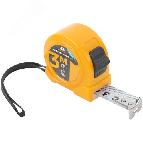 Изображение товара "Рулетка ""Компакт"" 3 м x 19 мм" (шт)
