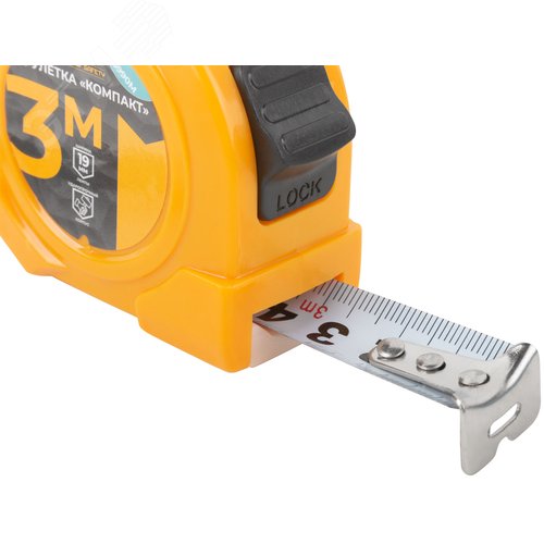 "Рулетка ""Компакт"" 3 м x 19 мм" - фото 4