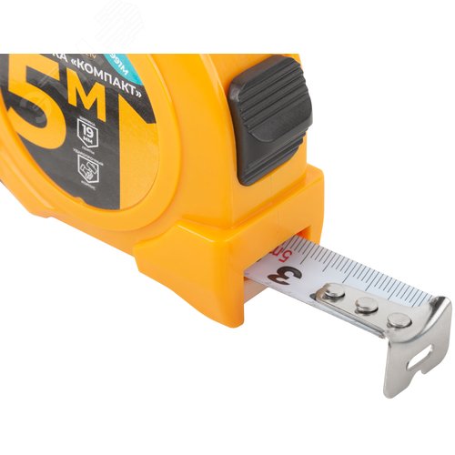 "Рулетка ""Компакт"" 5 м x 19 мм" - фото 4