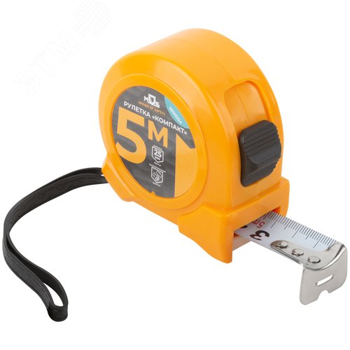 Изображение товара "Рулетка ""Компакт"" 5 м x 25 мм" (шт)
