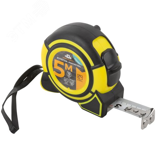 "Рулетка ""Магнетик"" 5 м x 19 мм" - фото 1