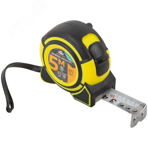 "Рулетка ""Магнетик"" 5 м x 25 мм" - фото 1