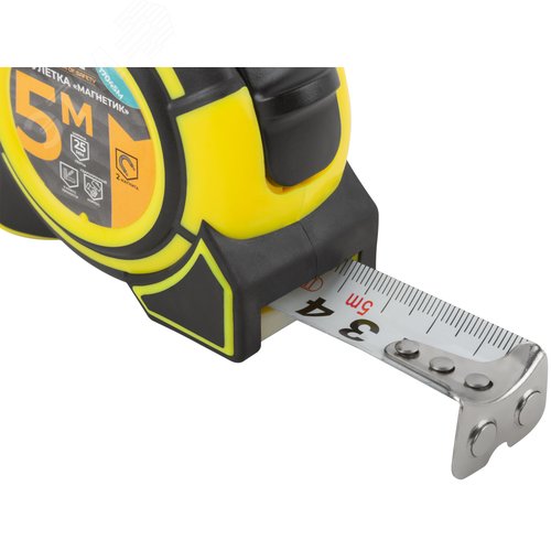 "Рулетка ""Магнетик"" 5 м x 25 мм" - фото 4