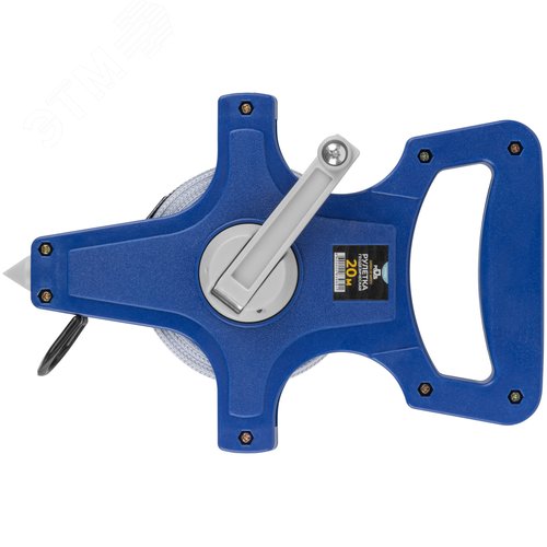 Рулетка геодезическая, открытый корпус, фибергласовая лента 20 м - фото 1