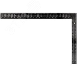 Угольник столярный цельнометаллический 400х600 мм - фото 2