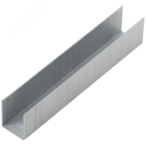 Изображение товара Скобы для степлера закаленные 11.3 мм х 0.7 мм, (узкие тип 53) 14 мм, 1000 шт (упак)