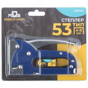 Степлер для узких скоб ''тип 53'', металлический корпус 4-8 мм - фото 3