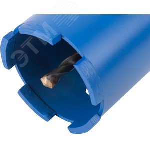 Коронка кольцевая по бетону алмазная безударная в сборе, SDS-PLUS, 5 зубьев, 68 мм - фото 4