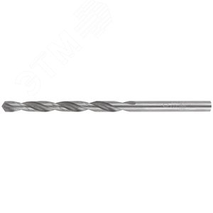 Сверло по металлу HSS в блистере, угол заточки 118град, 4,0X75 мм - фото 1