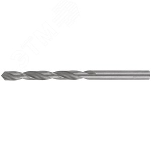 Сверло по металлу HSS в блистере, угол заточки 118град, 6,0X93 мм - фото 1