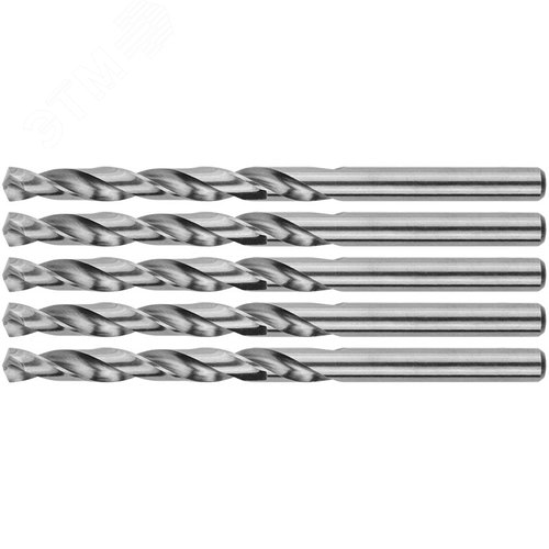 Изображение товара Сверла по металлу HSS, угол заточки 118°, 2,0 x 49 мм, (10 шт.) (шт)
