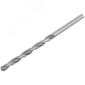 Сверла по металлу HSS, угол заточки 118град, 3,5X70 мм, (5 шт.) - фото 2