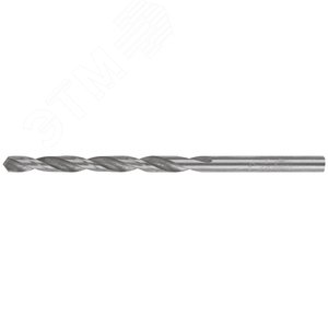 Сверла по металлу HSS, угол заточки 118град, 4,0X75 мм, (5 шт.) - фото 1