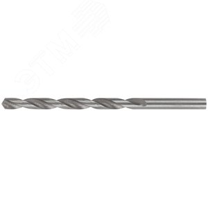 Сверла по металлу HSS, угол заточки 118град, 4,5X80 мм, (5 шт.) - фото 1
