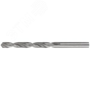 Изображение товара Сверла по металлу HSS, угол заточки 118град, 8,0X117 мм, (5 шт.) (шт)
