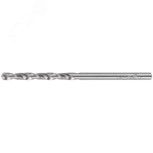 Изображение товара Сверло по металлу HSS шлифованное в блистере, угол заточки 135град, 3,2X65 мм (шт)